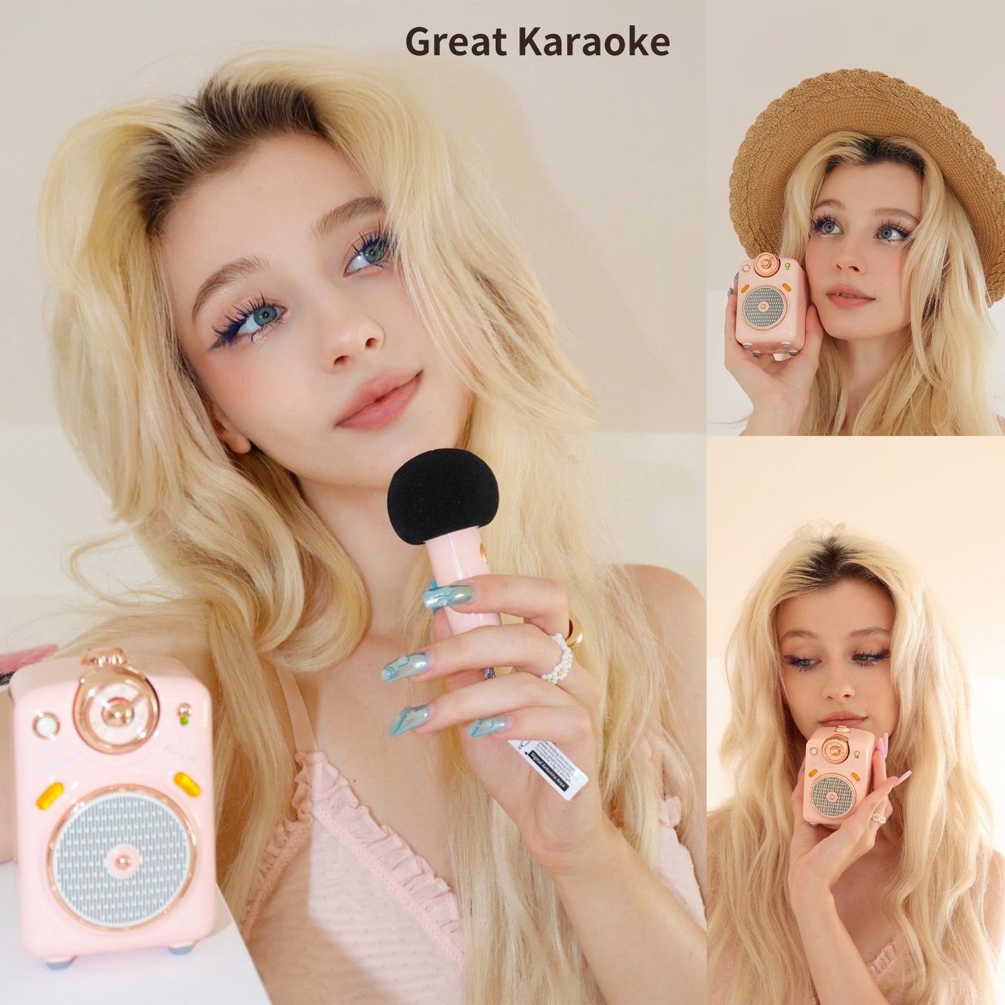 Divoom Fairy-OK Portable Bluetooth Speaker with Microphone Karoake