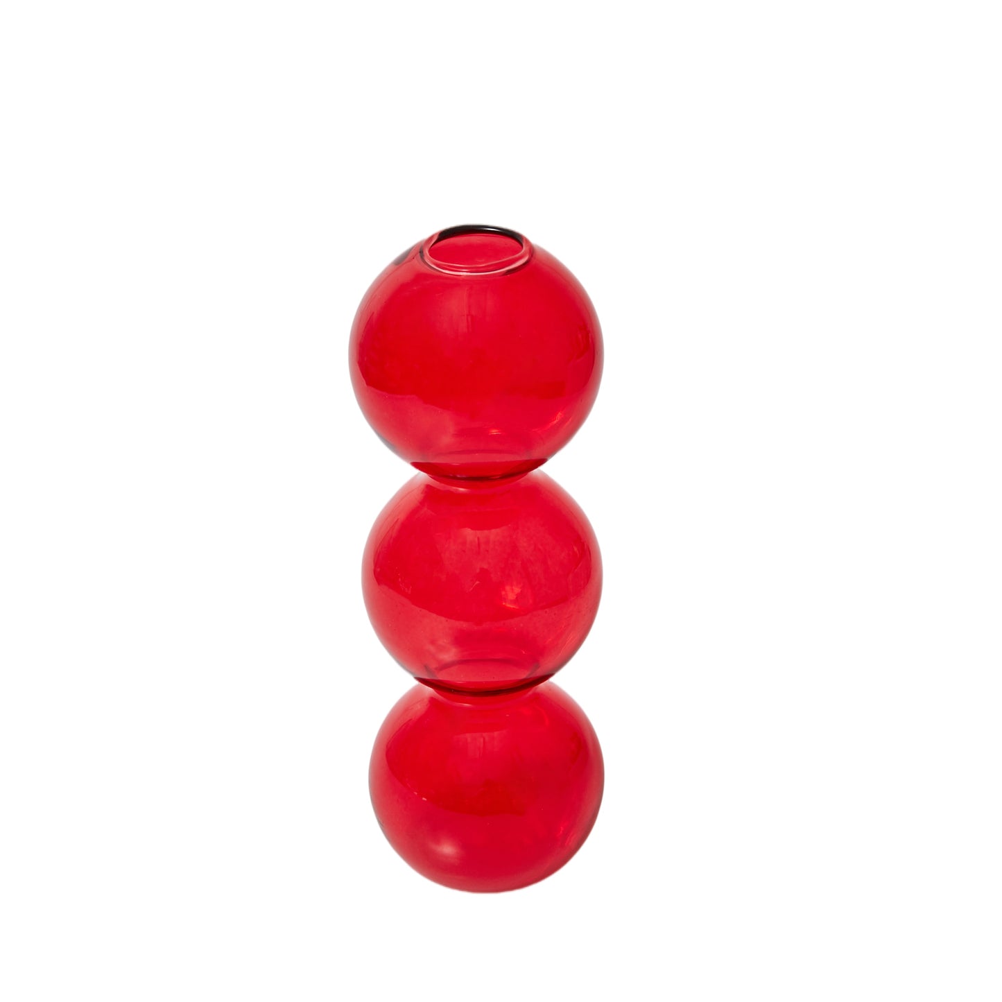 Nordic Creative Glass Bubble Vase Flower Arrangement or Candle Holder