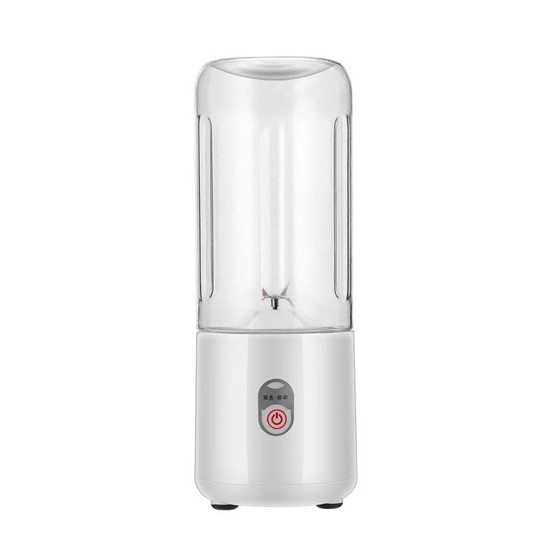 500Ml Portable Blender 6 Blades Usb Rechargeable Fresh Fruit Juice Electric Blender