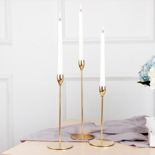 European Style Metal Candle Holders , Weddings , Any Room Candlestick