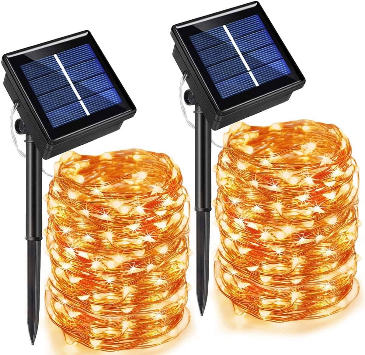 50/100/200/330 LED Solar Light Outdoor Lamp String Lights Waterproof