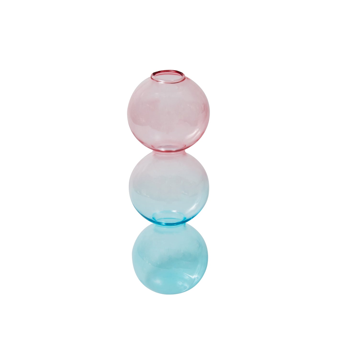 Nordic Creative Glass Bubble Vase Flower Arrangement or Candle Holder