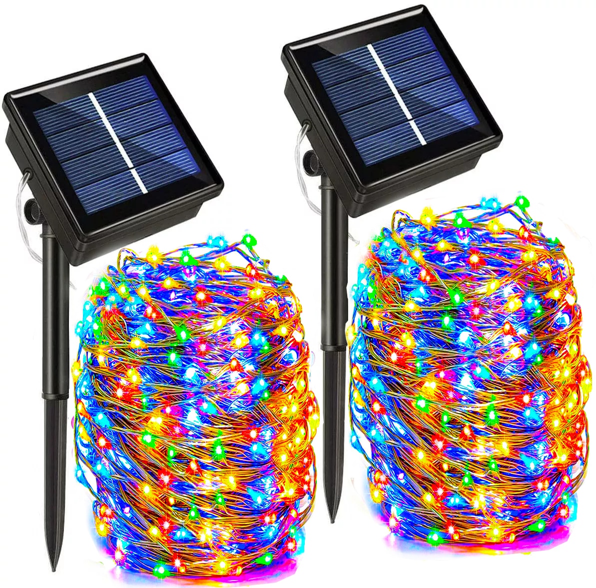 50/100/200/330 LED Solar Light Outdoor Lamp String Lights Waterproof