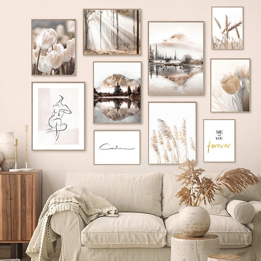 Nature Scenery Wall Art Canvas Painting