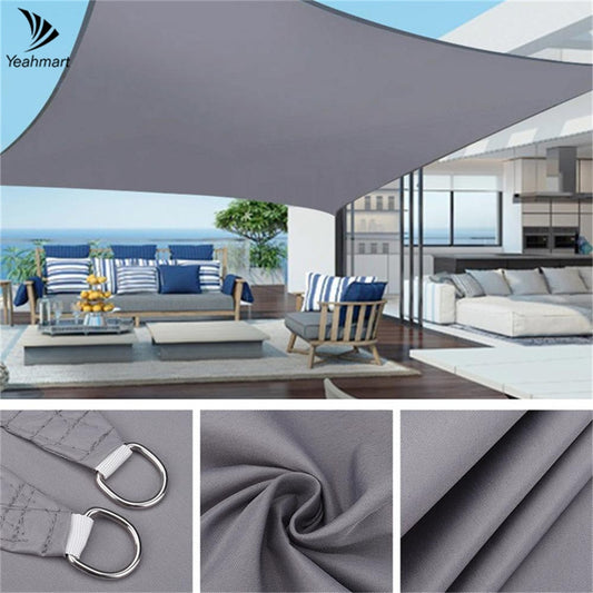 160GSM Waterproof Awning Sunshade Sail For Outdoor Patio