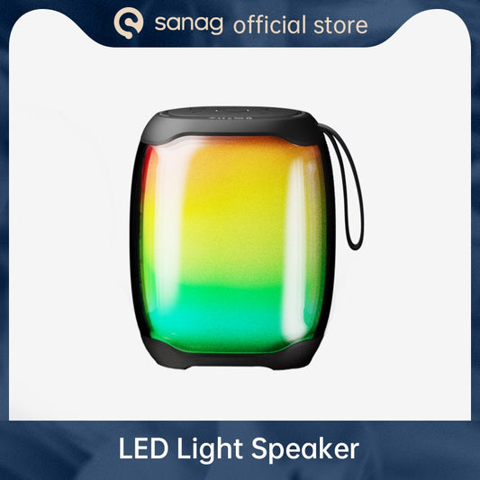 Sanag V12 Bluetooth Speaker LED Dynamic Light TWS Bass  Speaker