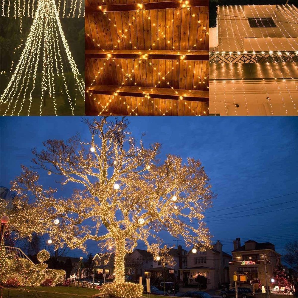 50/100/200/330 LED Solar Light Outdoor Lamp String Lights Waterproof